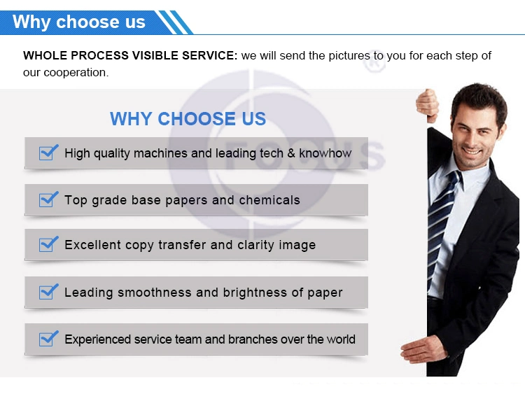 48GSM/55GSM থার্মাল পেপার জাম্বো রোল ভালো মসৃণতা সারফেস 0