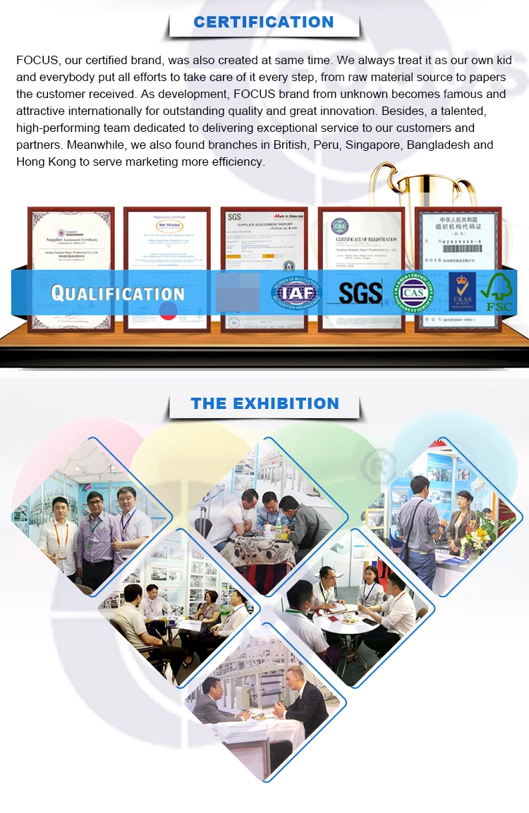 48GSM/55GSM থার্মাল পেপার জাম্বো রোল ভালো মসৃণতা সারফেস 5