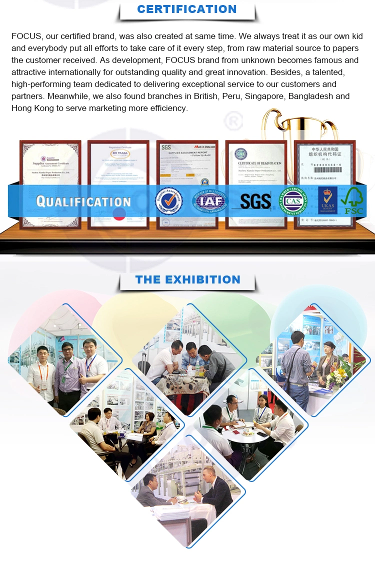 100% ভার্জিন সফট উড পাল্প শার্প ইমেজ থার্মাল পেপার 45GSM 48GSM 55GSM 4