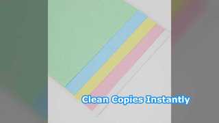 NCR কাগজ: অবিলম্বে পরিষ্কার কার্বনহীন কপি