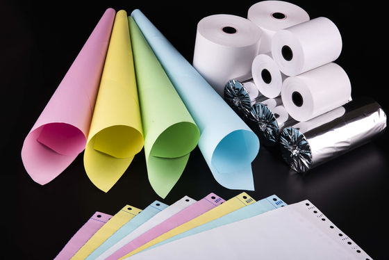 BPA Free POS Thermal Receipt Paper Roll with 5+ Years Image Life and Oil Resistant Properties