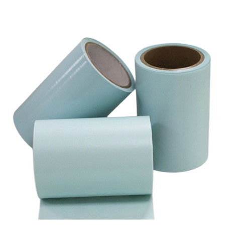 57gsm 60gsm Glassine Paper Blue Release 0.046mm White Self Adhesive