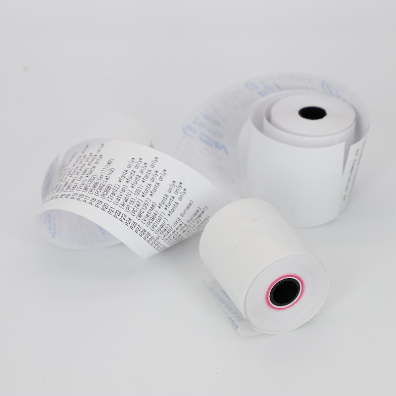 45-80gsm Thermal Sensitive Jumbo Paper Roll For ATM POS Machine