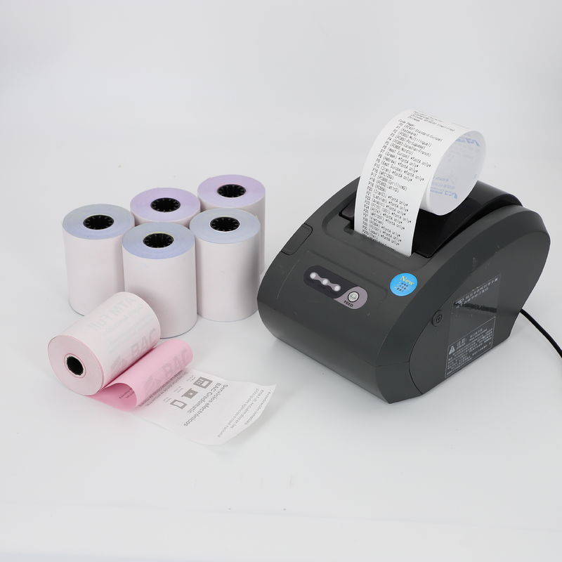 Multicolor Printing Liness Paper Cash Register Thermal Paper Rolls