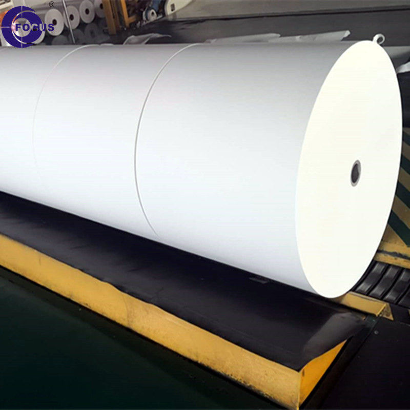 100% Imported Virgin Wood Pulp Thermal Paper Jumbo Rolls For Ultrasound Film