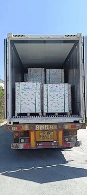 এনসিআর কপি পেপার এ গ্রেড ছোট কালো/নীল চিত্র 50/55/75জিএসএম কার্বনহীন কাগজ