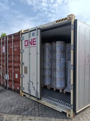 ফোকাস ব্র্যান্ড ব্ল্যাক ইমেজ থার্মাল পেপার জাম্বো রোল চাইনিজ পেপার 80*60mm