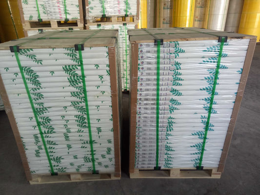 চীনা ব্র্যান্ড 100% আমদানি ভার্জিন কাঠের পল্প কার্বনহীন কাগজ রঙিন এনসিআর শীট উচ্চ অনমনীয়তা